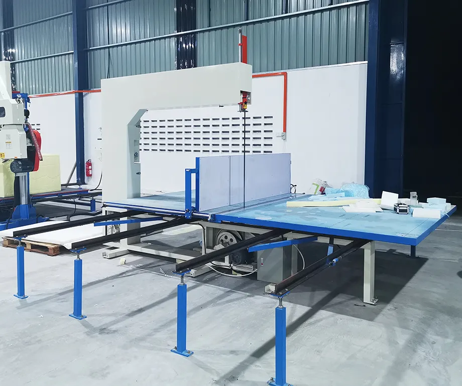 vertical sponge cutting machine